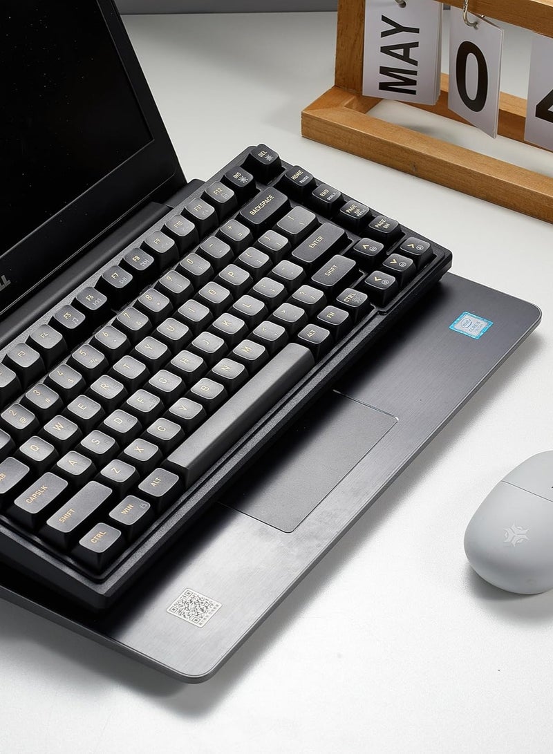 M3 Gasket structure Hot Swappable design Keyboard Gaming Kailh box Switch Mechanical Keyboard with White backlit (87keys) - Image 2