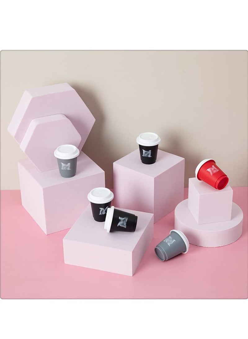 Combination Photography Background Props Geometric Cube Photoshoot Set Stereo Hard Foam Decorative Backdrop Posing Ornaments for Lipstick Jewelry Perfume Makeup Tools  - Image 3