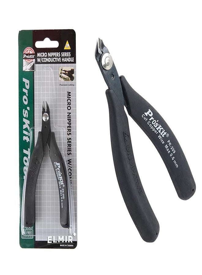 بروس كيت ProsKit 1PK-209 Clean Cut Micro Nipper (0.6 مم) (عبوة من قطعة واحدة) - Image 1