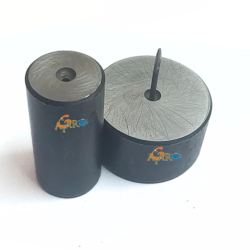 ATAR Gold Tool Chakupara Ball Making Dies for Jewellery, Corrugated Balls etc. (Round, 1.5) - Image 1