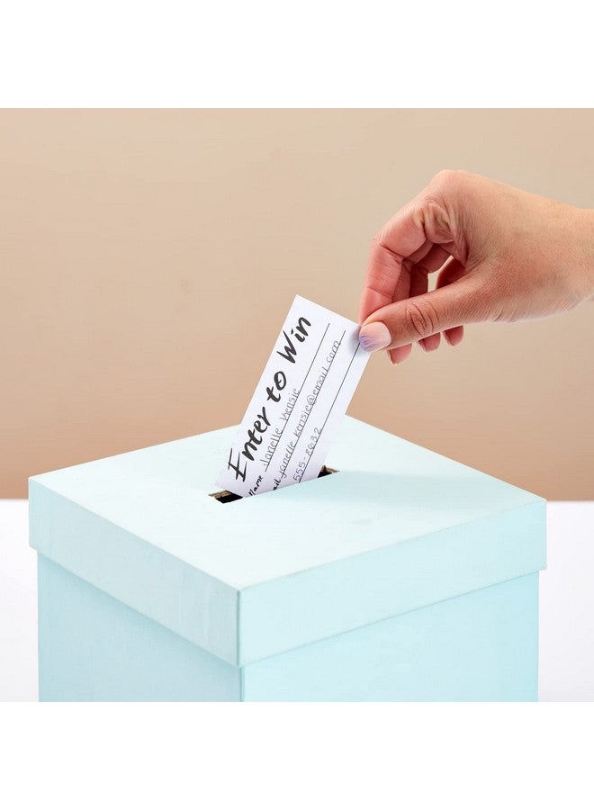 Juvale 200-Pack Enter To Win Cards, 3.5X2 White Entry Form Raffle Tickets Slips For Fairs, Contests, Ballots, Carnivals, Drawings, Auction Events, Prize Games, Fundraisers - Image 3