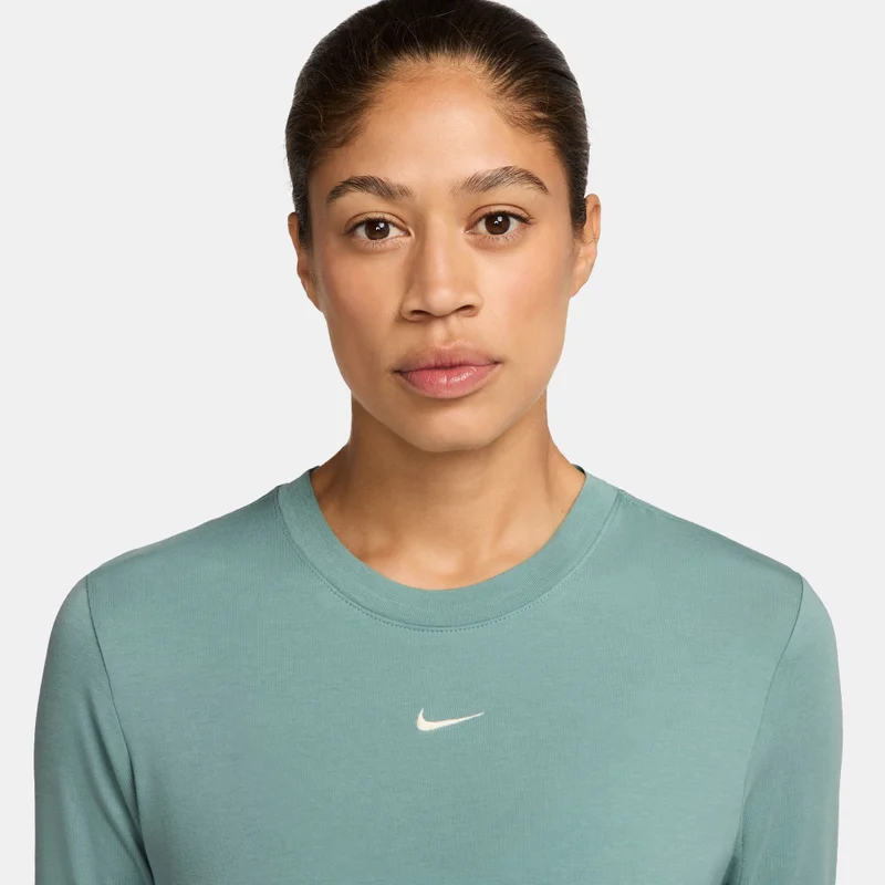 Nike Grey Women's Sportswear Chill Knit Crop Top for Women | Best Price UAE