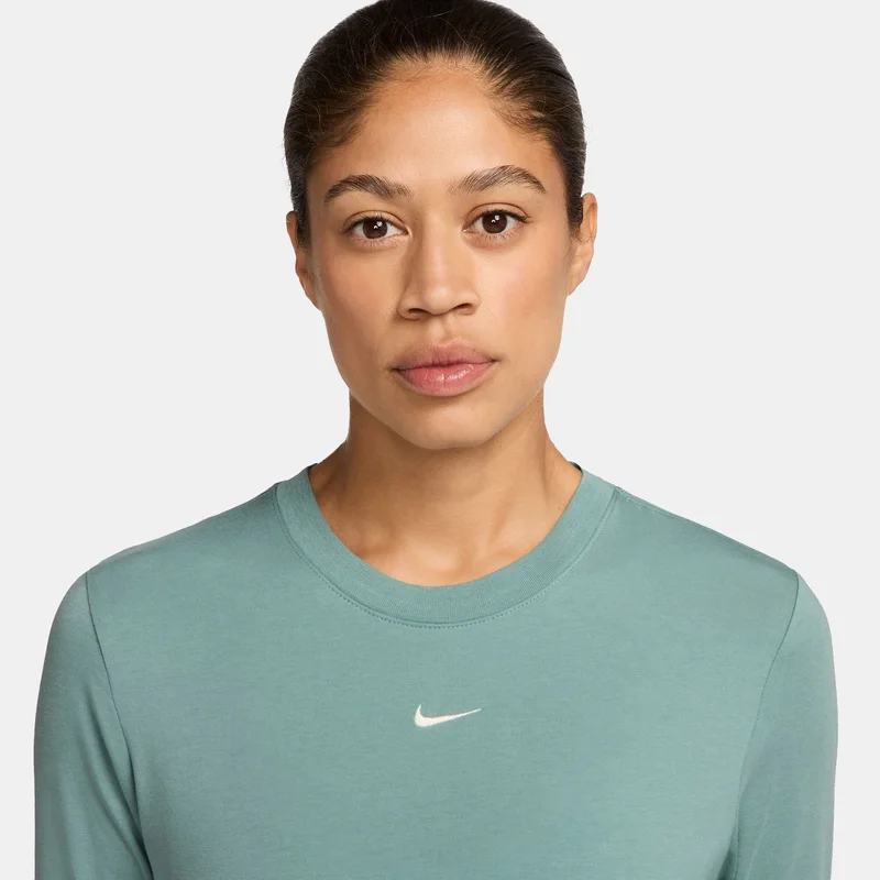 Nike Grey Women's Sportswear Chill Knit Crop Top for Women | Best Price UAE