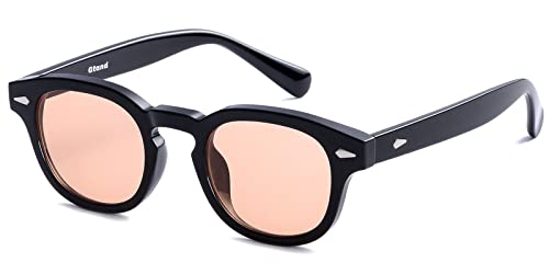 Gtand Unisex Vintage Retro Round Style Tinted Sunglasses For Men Women Fashion Circle Sun Glasses 46mm - Image 1