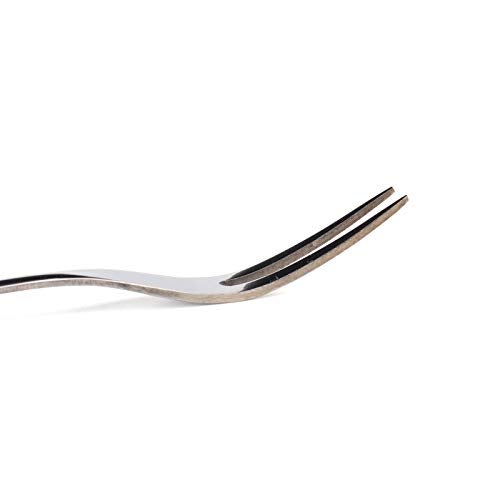 WARMBUY Small Stainless Steel Forks for Cocktail Appetizer Dessert Party, Set of 12 - Image 3