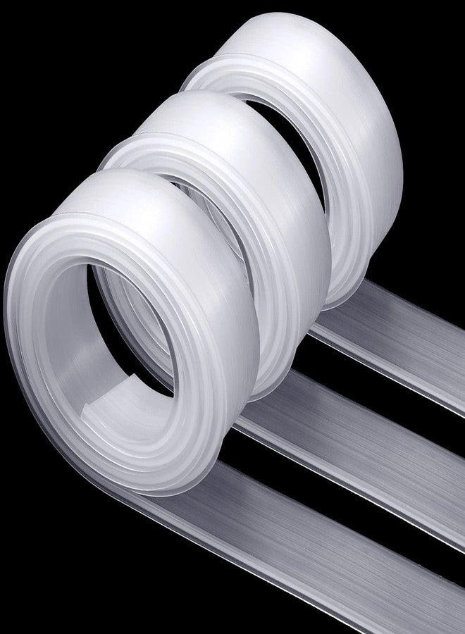 Zonon 108 Inch Clear Shower Door Bottom Seal T Shaped Shower Door Seal Strip Framed Shower Door Drip Sweep Replacement Parts for Bathroom - Image 2