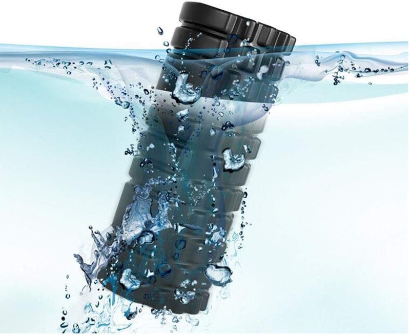 Cyber Foam Roller EVA for Yoga Deep Tissue Massage Muscle Stretching Physiotherapy - BLACK - Image 5