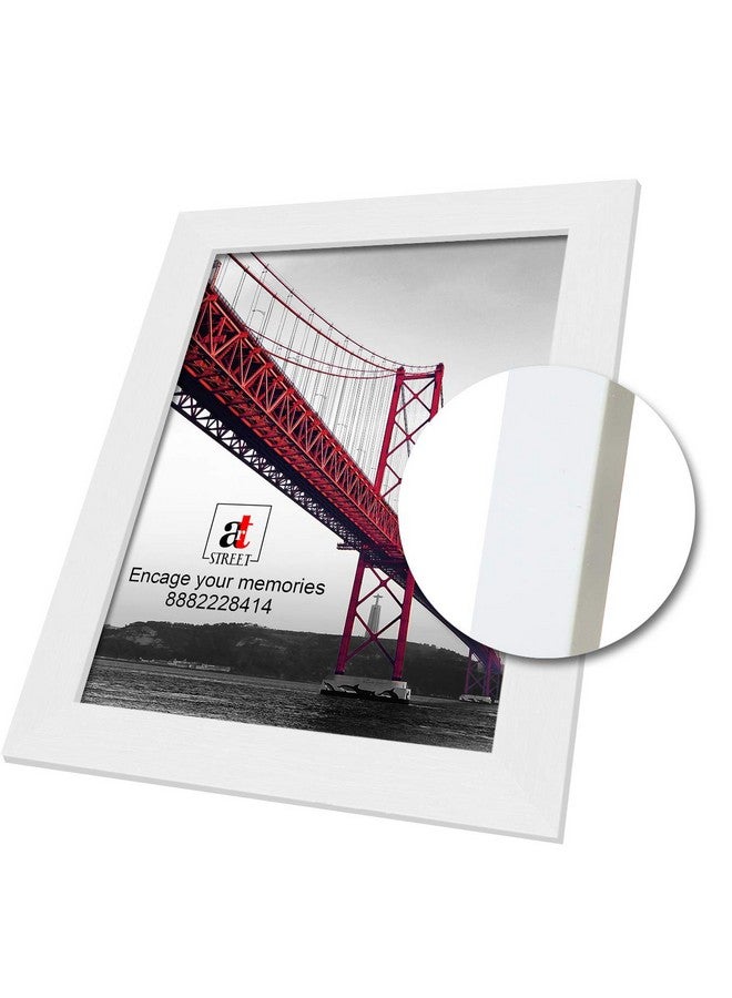 Art Street Individual White Wall Photo Frames for Home & Wall Decor, Decorative Rectangular Wall Hangings - Set of 4 (4 Unit 8x10 inches) - Image 5