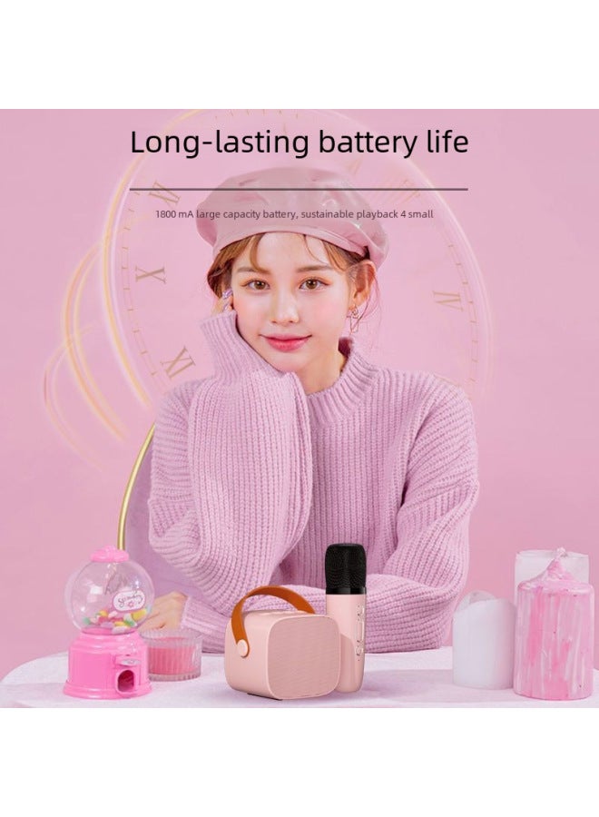 Neutral K-song Microphone Audio Integrated Karaoke Home Bass Cannon Network Celebrity Speaker Singing Outdoor Speaker - Image 3