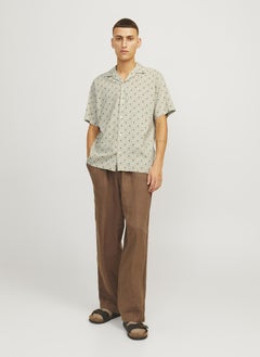 JACK & JONES Polka Dot Print Regular Fit Shirt  - Image 4