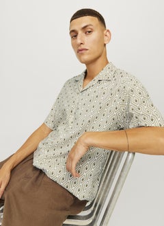 JACK & JONES Polka Dot Print Regular Fit Shirt  - Image 3