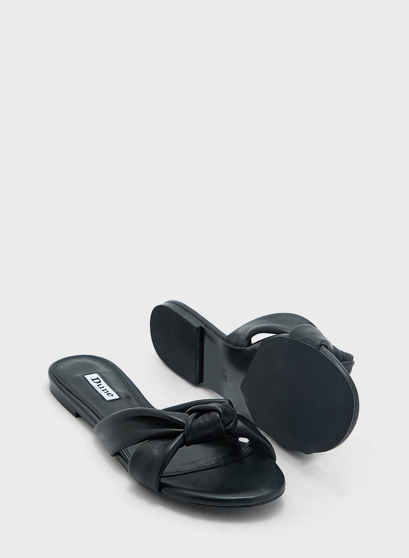 ديون لندن صندل فلات كاجوال - Image 3