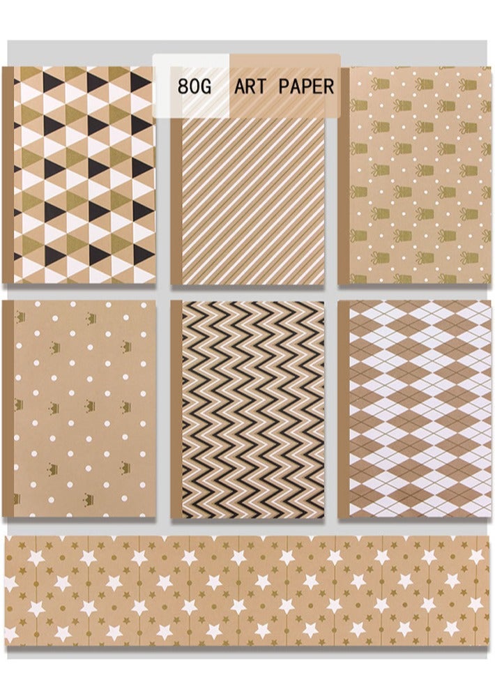 Gift Wrapping Paper with Ribbon Sticker Tape Set, Durable Gift Wrap Set for Birthday Party, Valentines Day, Wedding, Baby Shower, Bridal Shower, Graduation 50 cm X 70 cm - Image 2