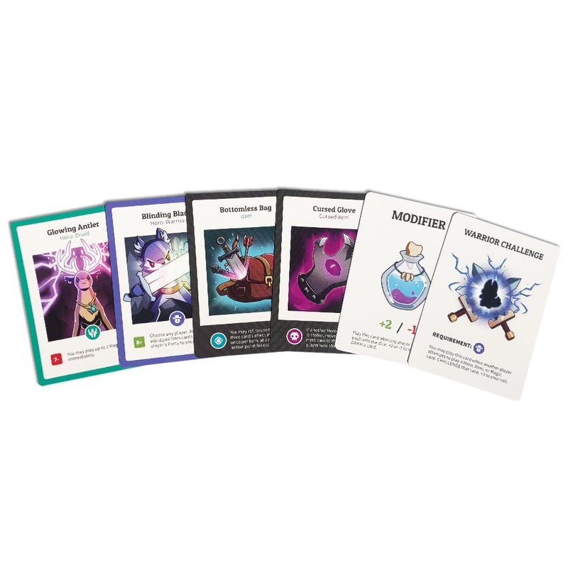 Unstable Games - Here to Slay Warriors & Druids Expansion Pack - Designed to be Added to Your Here to Slay Base Game - Great for Family Game Night - Image 3