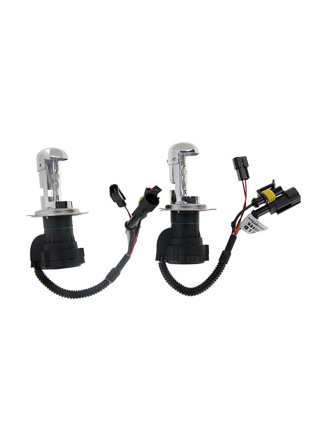 NIBEMINENT 2-Piece DC12V 35W 9007/9004-3 HID Xenon Light Waterproof Head Lamp With Cable - Image 1