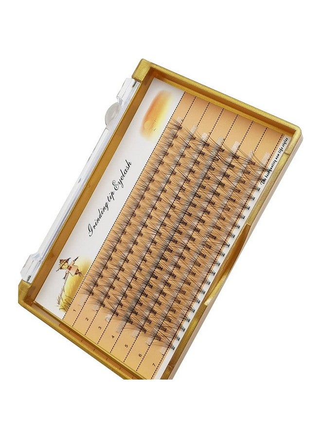 Adiya Fishtail Eyelash Extensions Mix Length Single Cluster Fans Eyelashes Fashion Fish Tail Fairy Eyelashes C Curl Super Natual Grafting Eyelash Dovetail Fly Eyelash Sharp Spikes/ A/M Type /10D Lashes - Image 1