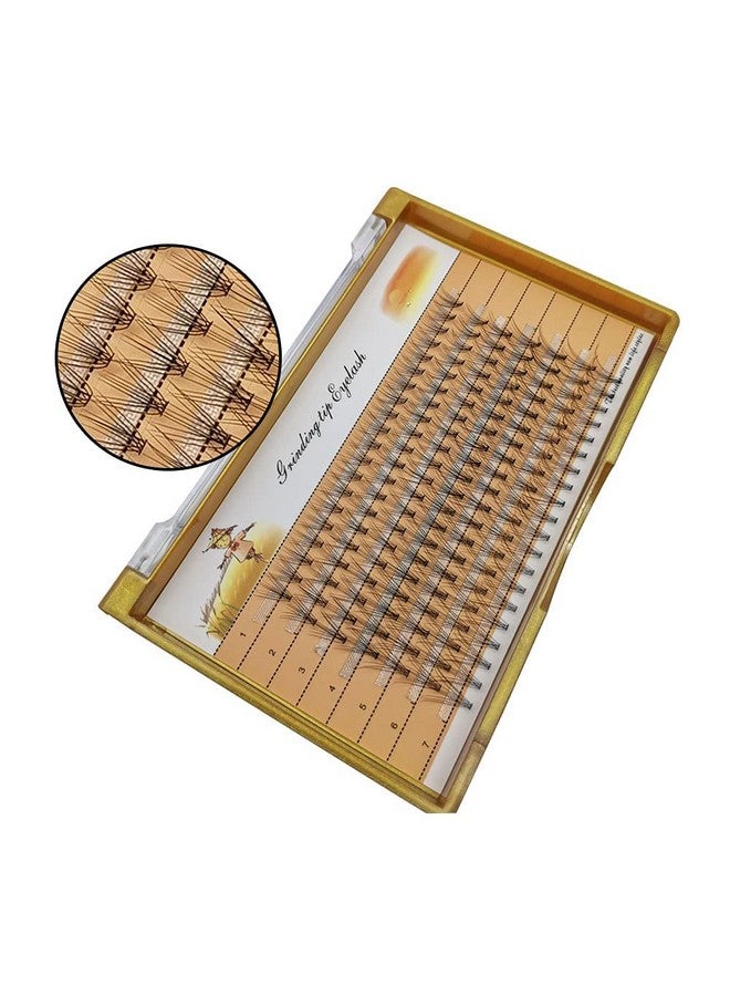 Adiya Fishtail Eyelash Extensions Mix Length Single Cluster Fans Eyelashes Fashion Fish Tail Fairy Eyelashes C Curl Super Natual Grafting Eyelash Dovetail Fly Eyelash Sharp Spikes/ A/M Type /10D Lashes - Image 3