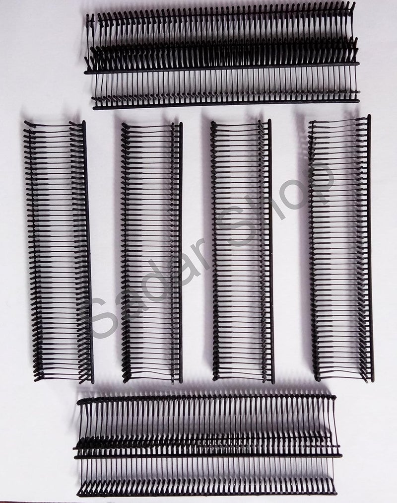 1000 Black Tag Gun Barbs Fasteners Standard Price Labels Clothing Tagging Attachers Choose Size (15mm)