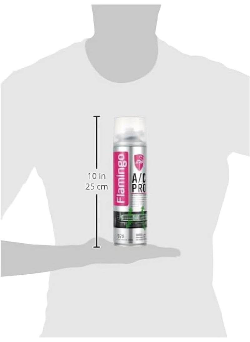 Flamingo A/C Pro Foam Cleaner (500ml) | Car & Home Air Conditioner Disinfectant & Deodorizer | Deep Cleaning, Anti-Bacterial & Anti-Fungal - Image 2