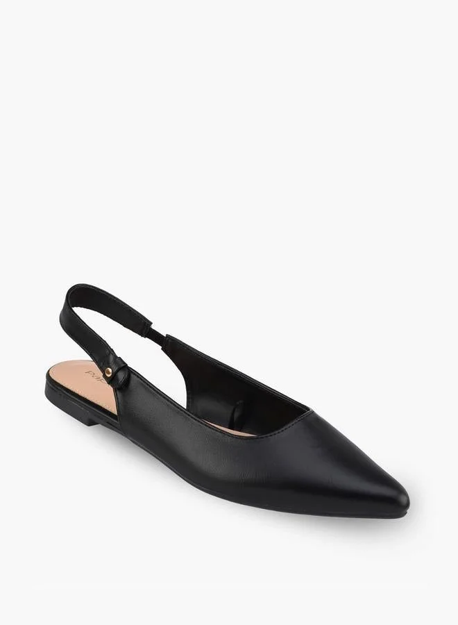 بابريكا Women Pointed Toe Slingback Mules