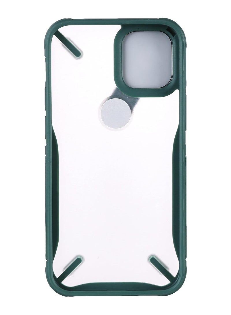 Nillkin Cyclops Hard Back Case for iPhone 12 Mini - Deep Green, TPU - Image 2