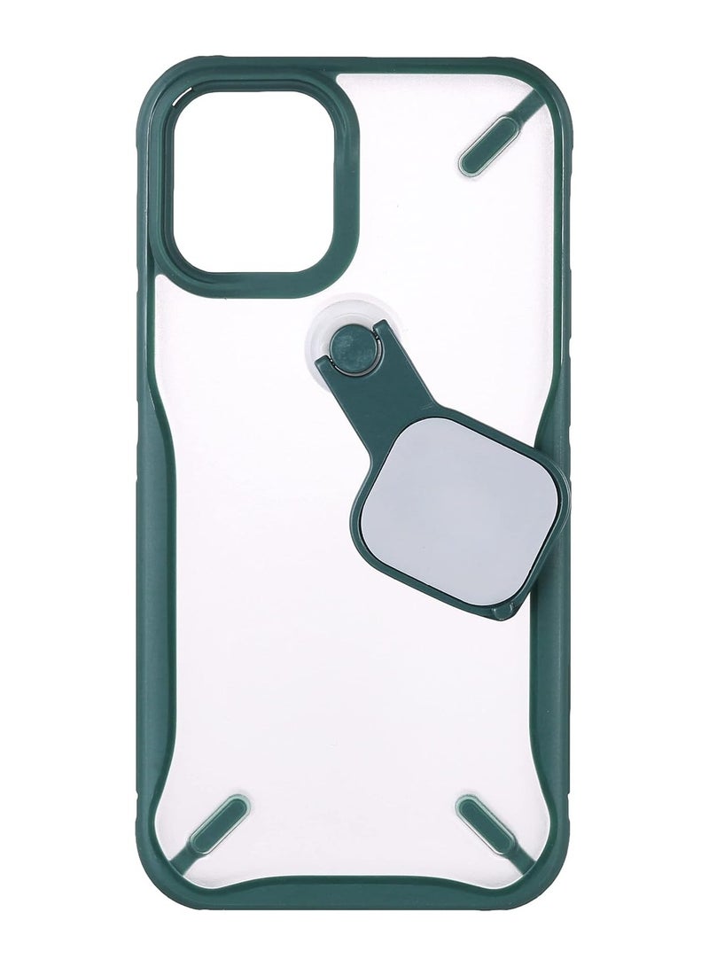 Nillkin Cyclops Hard Back Case for iPhone 12 Mini - Deep Green, TPU - Image 3