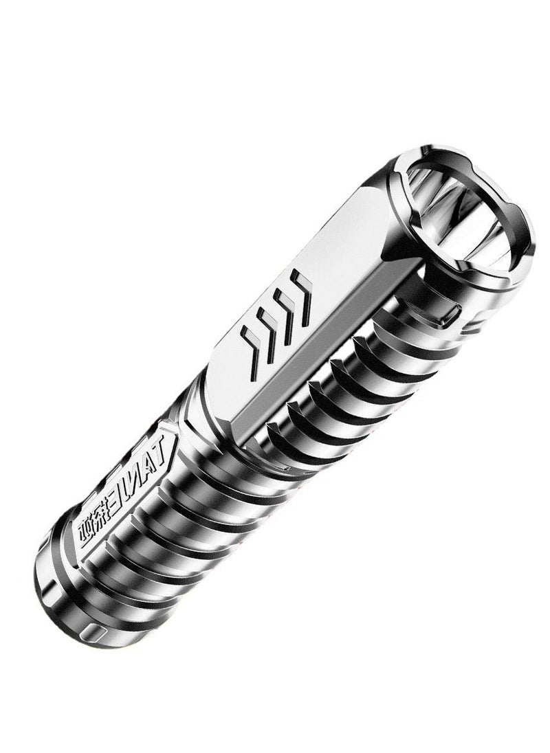Excefore - Flashlights, 2 Pcs Mini Special Forces Strong Light Flashlight, Multifunctional Rechargeable Flashlight, Super Bright Flashlight, Best Camping, Outdoor, Emergency, Everyday Carry - Image 1
