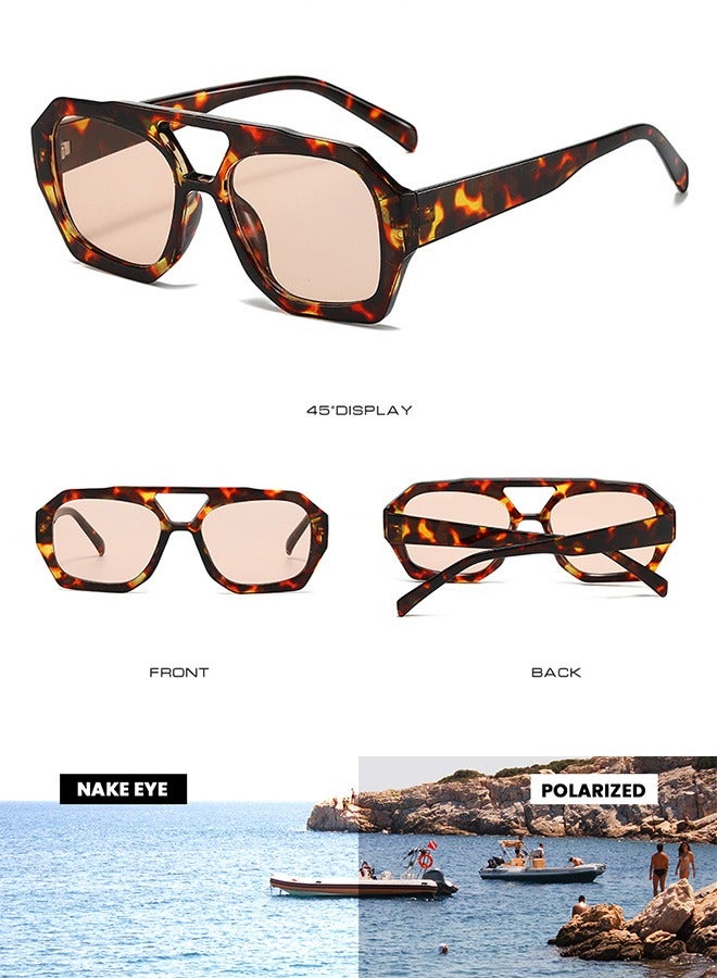 AZorb Sunglasses Men Women Retro Aviator Sun Glassess Tinted Pilot Sunglass for Mens Womens UV Protection Shades - Image 3