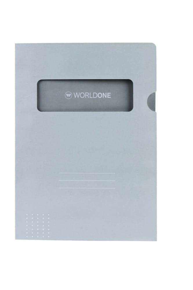 Worldone Eco Friendly Document Organizer/India's First Paper L Folder, 5 Assorted Pastel Colour, A4 Size, Look Thin but Very Durable, Varied Uses, Set of 3 Packets (6Pcs x5 Color)= 30 Pcs - Image 5