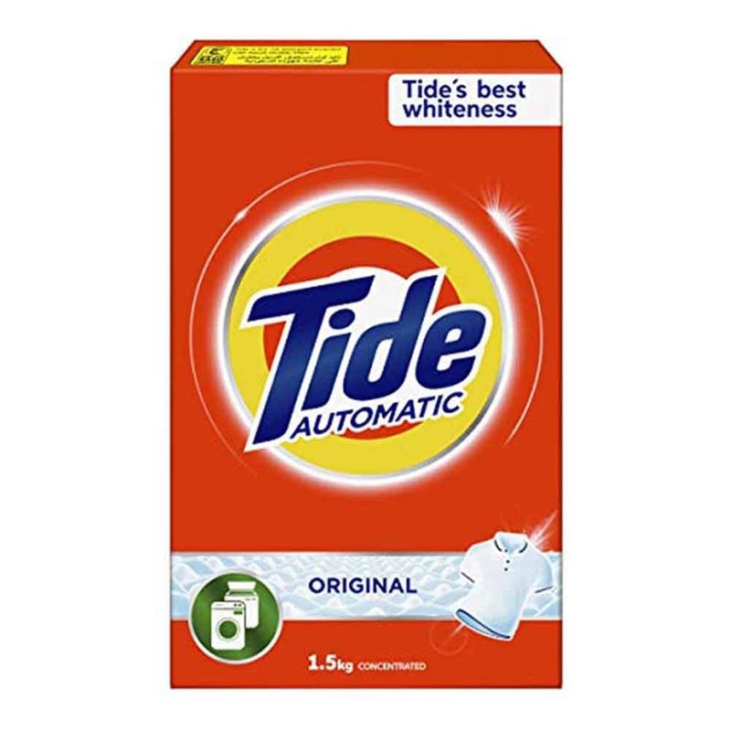 Tide Powder Laundry Detergent, Original Automatic 1.5 kg - Image 1