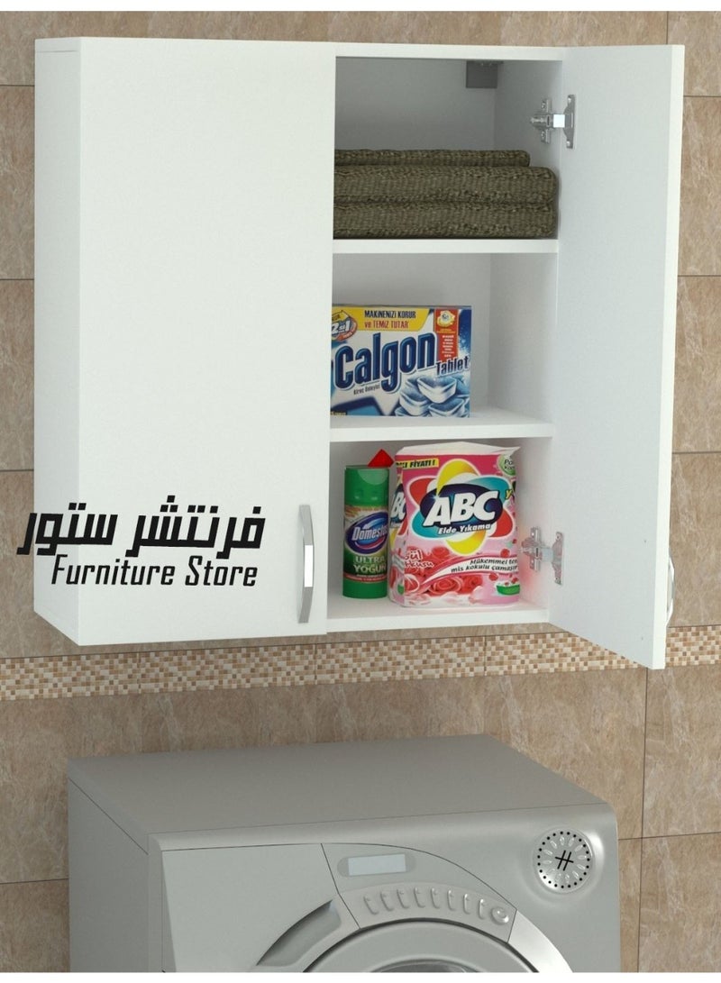 فرنتشر ستور وحدة حمام مودرن - ارتفاع 80 سم - عرض 70 سم - عمق 24 سم ، من فرنتشر ستور.  - Image 2