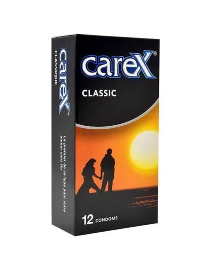 careX 12-Piece Classic Condom - Image 1