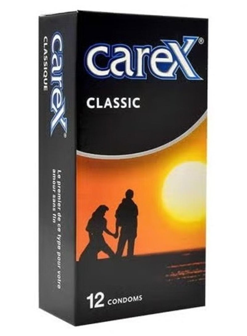 careX 12-Piece Classic Condom - Image 1