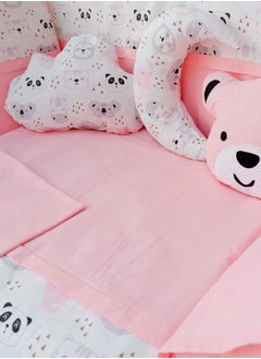FUN MOMENT 3 Side Guardrails for Baby Bed with Quilt, Pillows and Sheet  - Image 3
