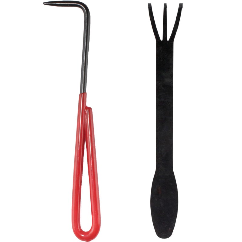 BambooMN Bonsai 2pc Set - 9" Root Pick and 9" Root Rake - 1 Set - Image 1
