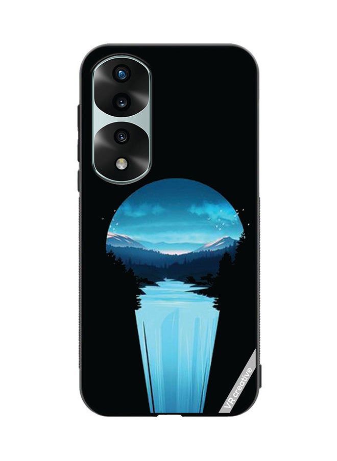VR CREATIVE Protective Case Cover For Honor 70 Pro plus Scenerio Design Multicolour  - Image 1