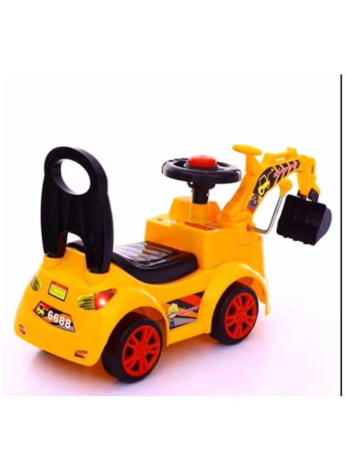 Excavator Car, Construction Vehicle, Super Explorer, Children's Toys, Shoes, Power, Excavator, Multifunctional Boxes, Children's, Toys, Garden, Sand, Car Tools, Construction Vehicle for 2 Years Old  - Image 3