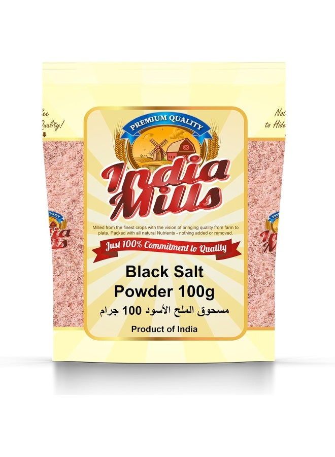 INDIA MILLS Black Salt Powder, 100 Gm