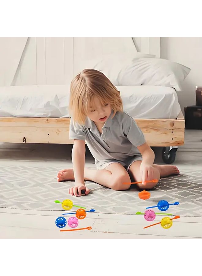 6 قطع لعبة مغناطيسية صغيرة سريعة الدوران هدية عطلات للمدرسة جوائز حفلات - Image 4