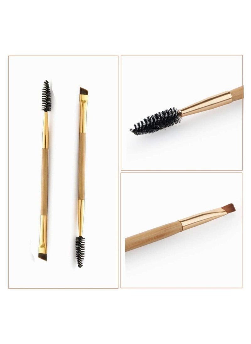 ORiTi - 2-Piece Dual Ended Eyebrow Professional Angled Lash Brushes - Image 1
