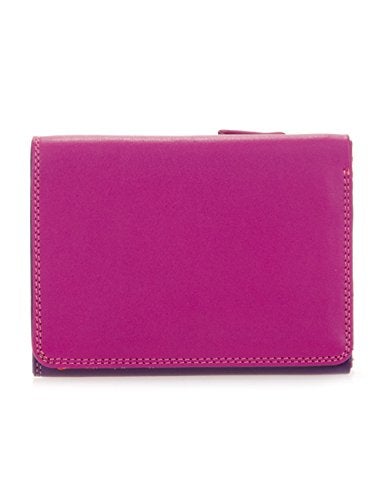 mywalit Tri-Fold Leather Wallet | 8 Card Slots Wallet | ID Window & Coin Pocket | Sangria Multi | Stylish & Functional Accessory for Men & Women | Perfect for Everyday Use - Image 5