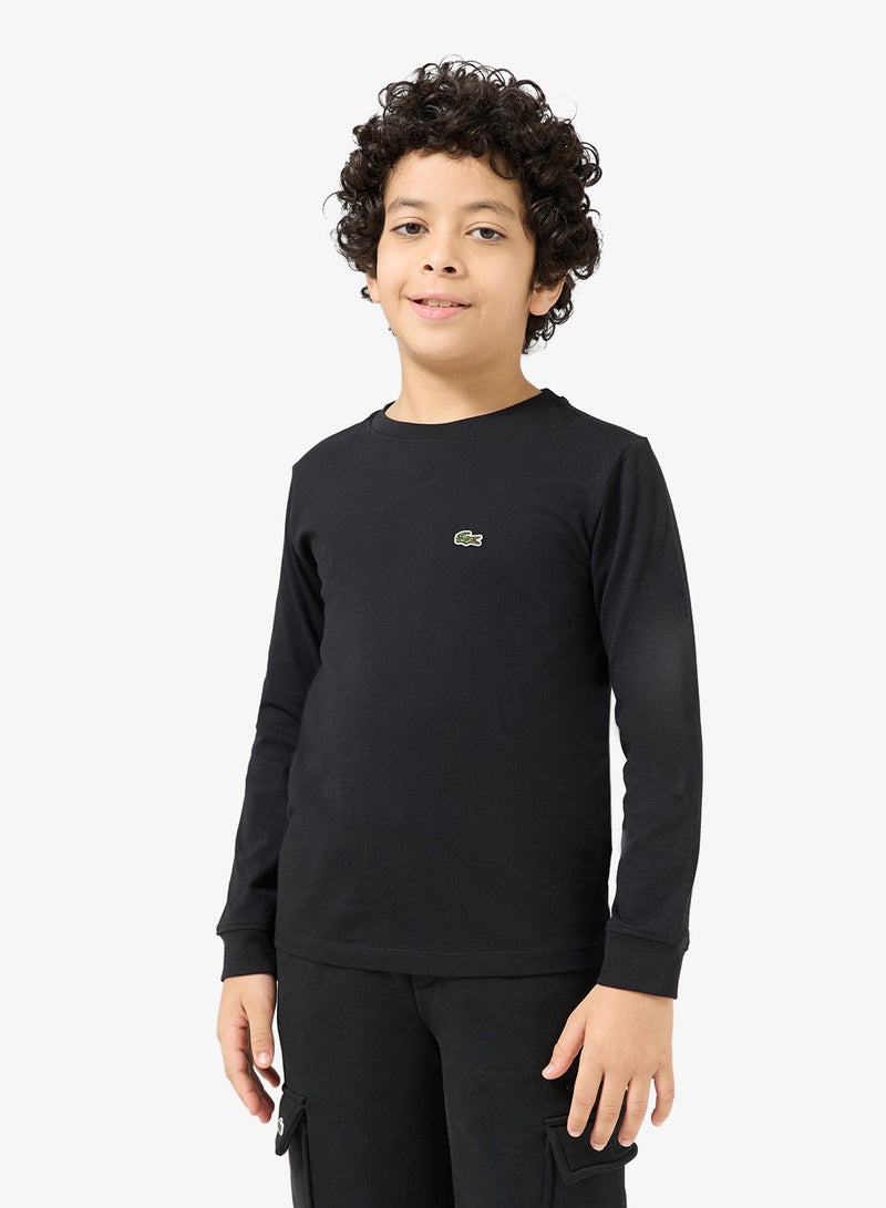 LACOSTE Kids Logo Crew Neck T-Shirt - Image 1