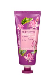 Farm Stay Pink Flower Pink Lotus Hand Cream 100ml  - Image 1