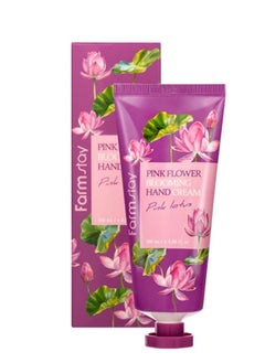 Farm Stay Pink Flower Pink Lotus Hand Cream 100ml  - Image 2