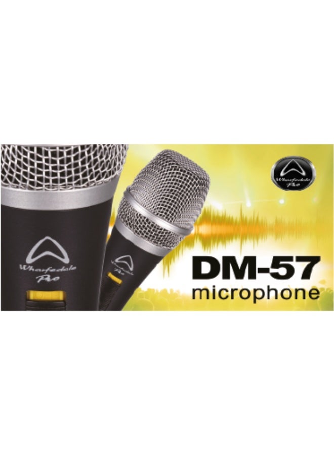 WHARFEDALE ميكروفون DM57PC ديناميكي سلكي 1 قطعة - Image 5