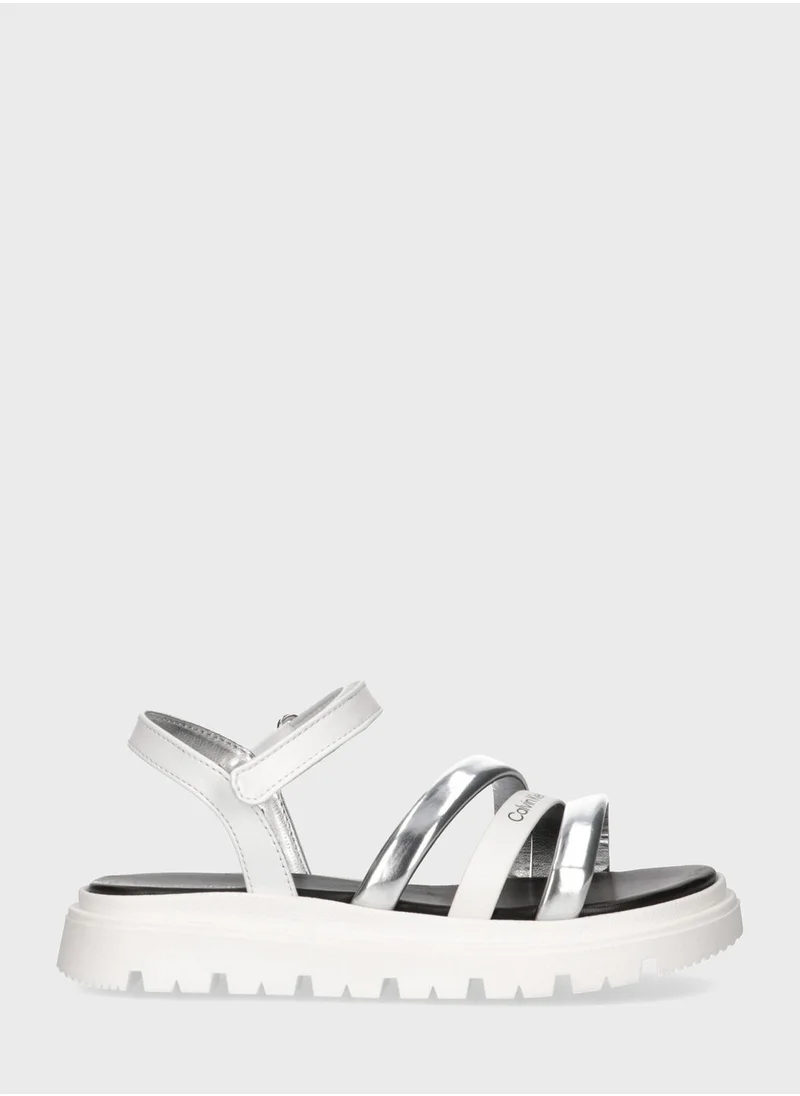 Calvin Klein Jeans Kids Velcro Sandal