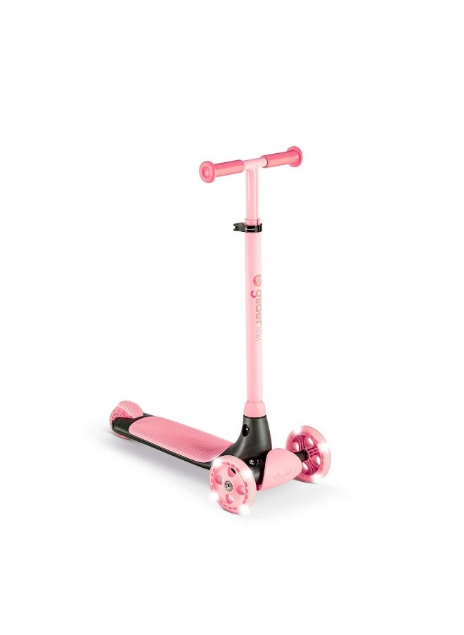 Yvolution Yvolution Y Glider Kiwi 3-Wheel Scooter (Pink)  - Image 1