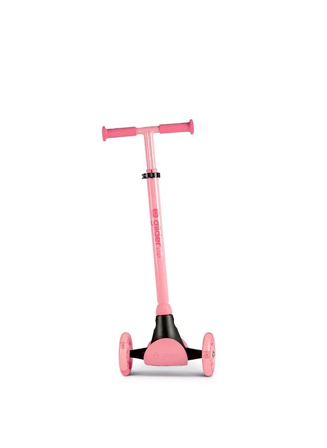 Yvolution Yvolution Y Glider Kiwi 3-Wheel Scooter (Pink)  - Image 3