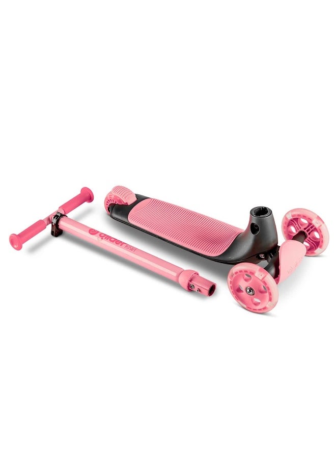 Yvolution Yvolution Y Glider Kiwi 3-Wheel Scooter (Pink)  - Image 4