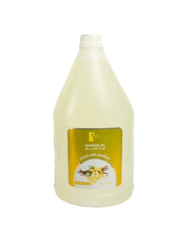 Spa System Vanilla Massage Oil, Gallon